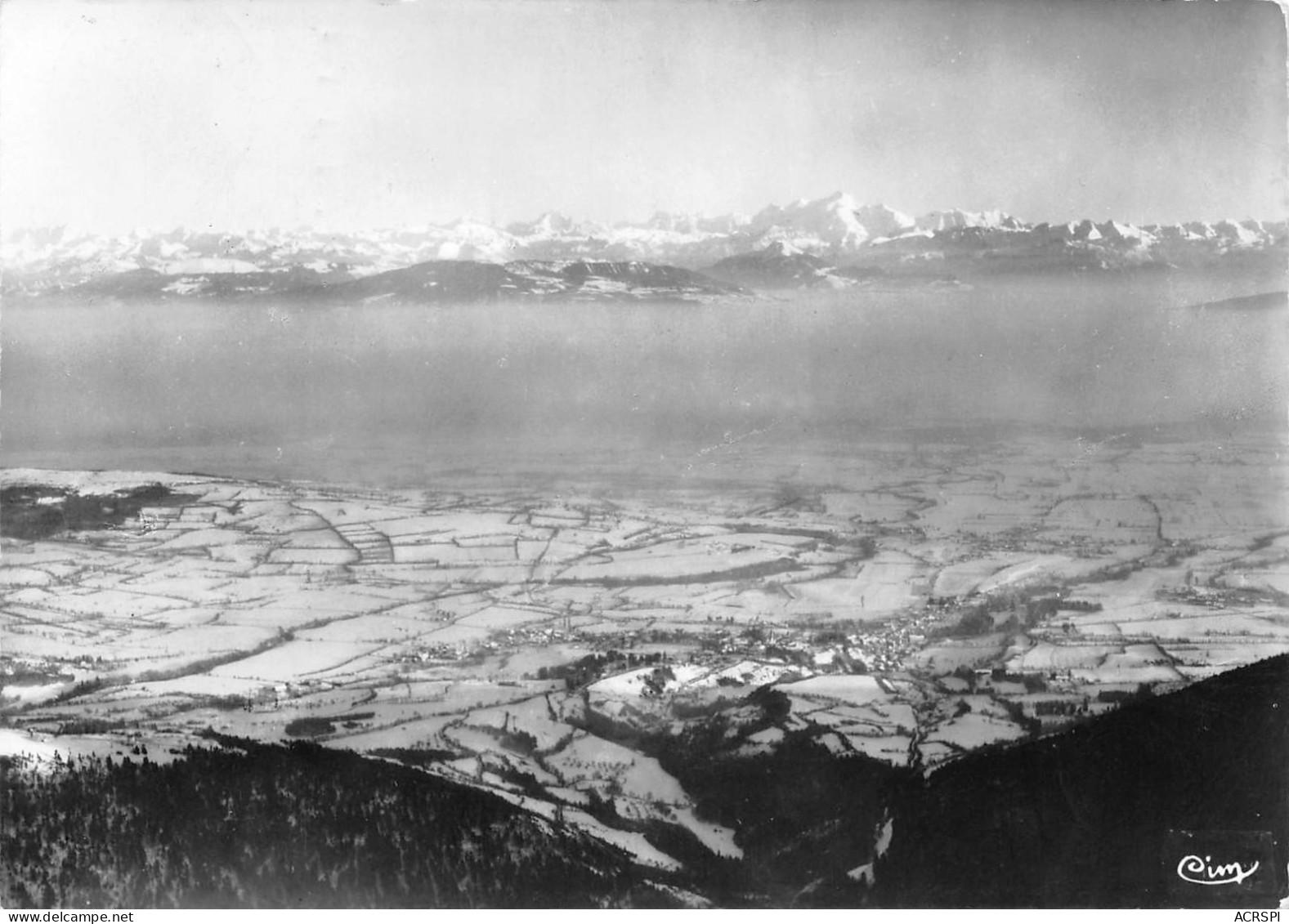 01 GEX Col De La Faucille  Hotel De La Mainaz  Vue Générale Et Le Mont Blanc  44 (scan Recto Verso)KEVREN0706 - Gex