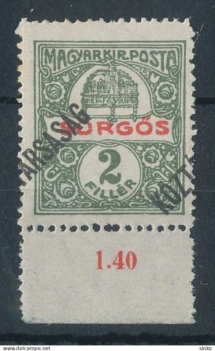 1916. Urgent - Misprint - Variétés Et Curiosités