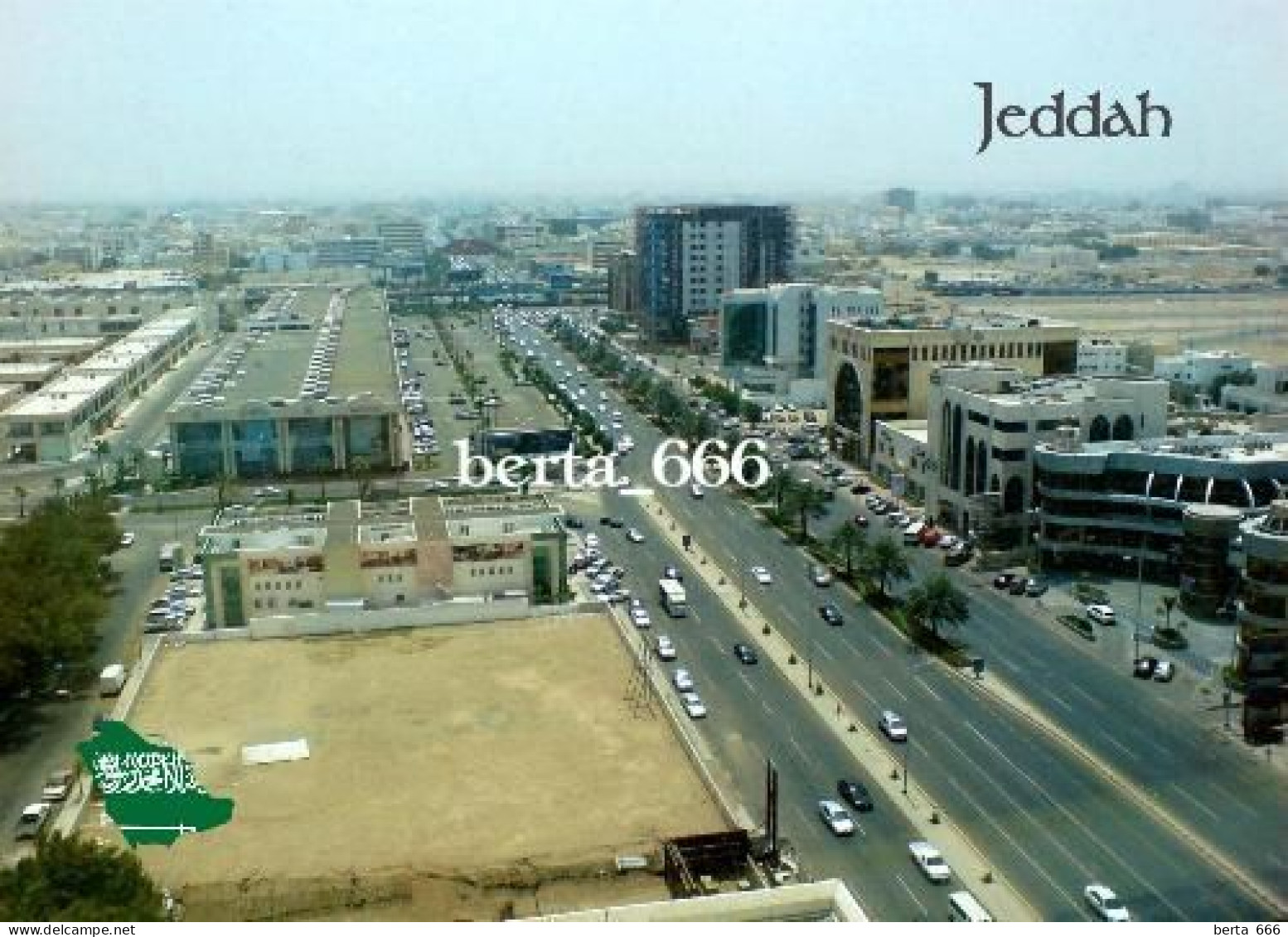 Saudi Arabia Saudi Arabia Jeddah Overview New Postcard - Saudi Arabia