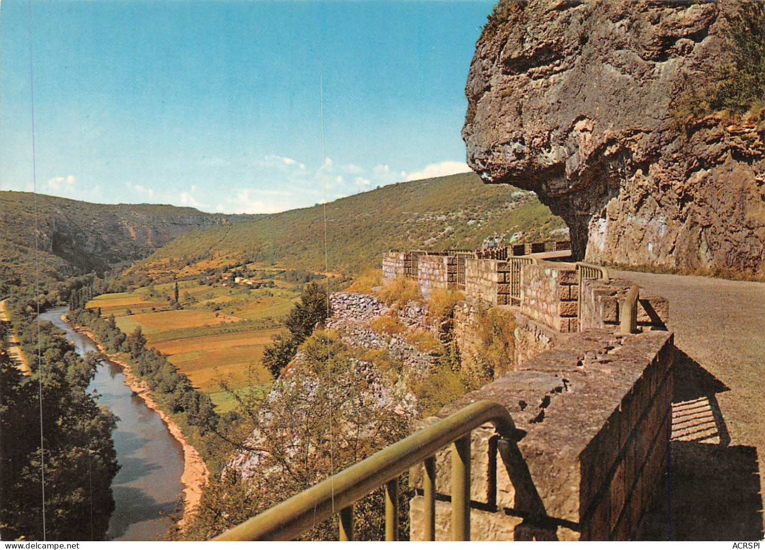 82 SAINT ANTONIN NOBLE VAL  Route Surplombant La Vallée De L'Aveyron 13 (scan Recto Verso)KEVREN0740 - Saint Antonin Noble Val