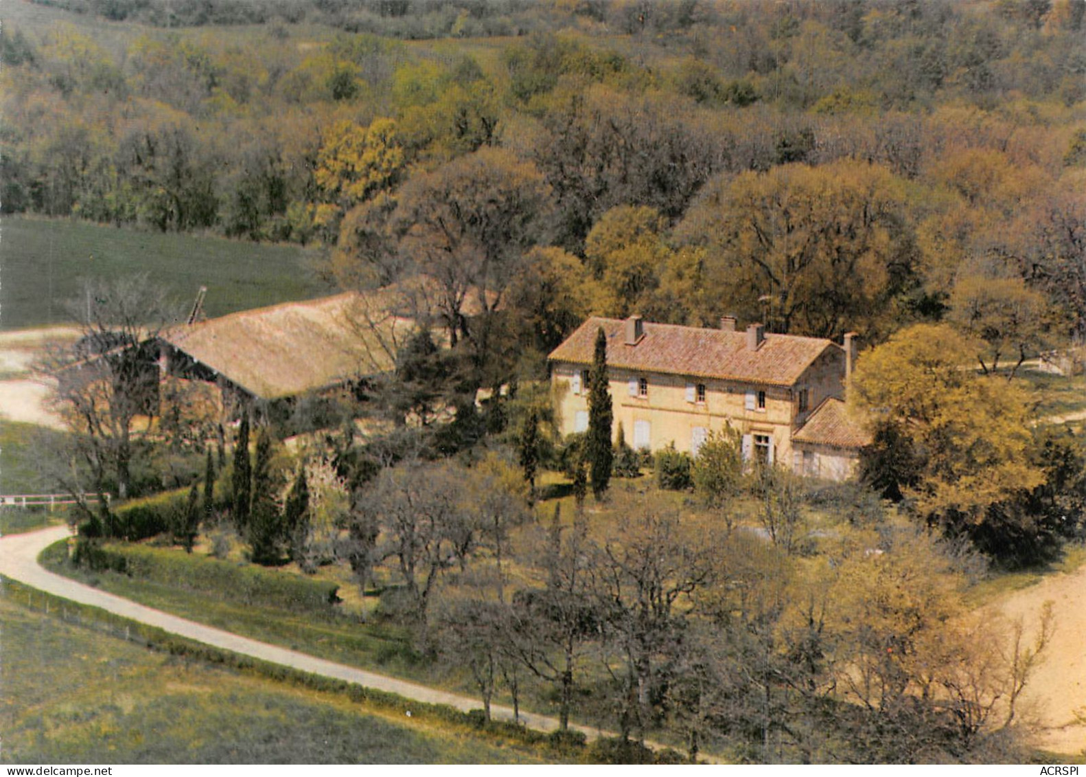 82 BEAUMONT DE LOMAGNE  ARGOMBAT Vue Du Ciel   68 (scan Recto Verso)KEVREN0736 - Beaumont De Lomagne