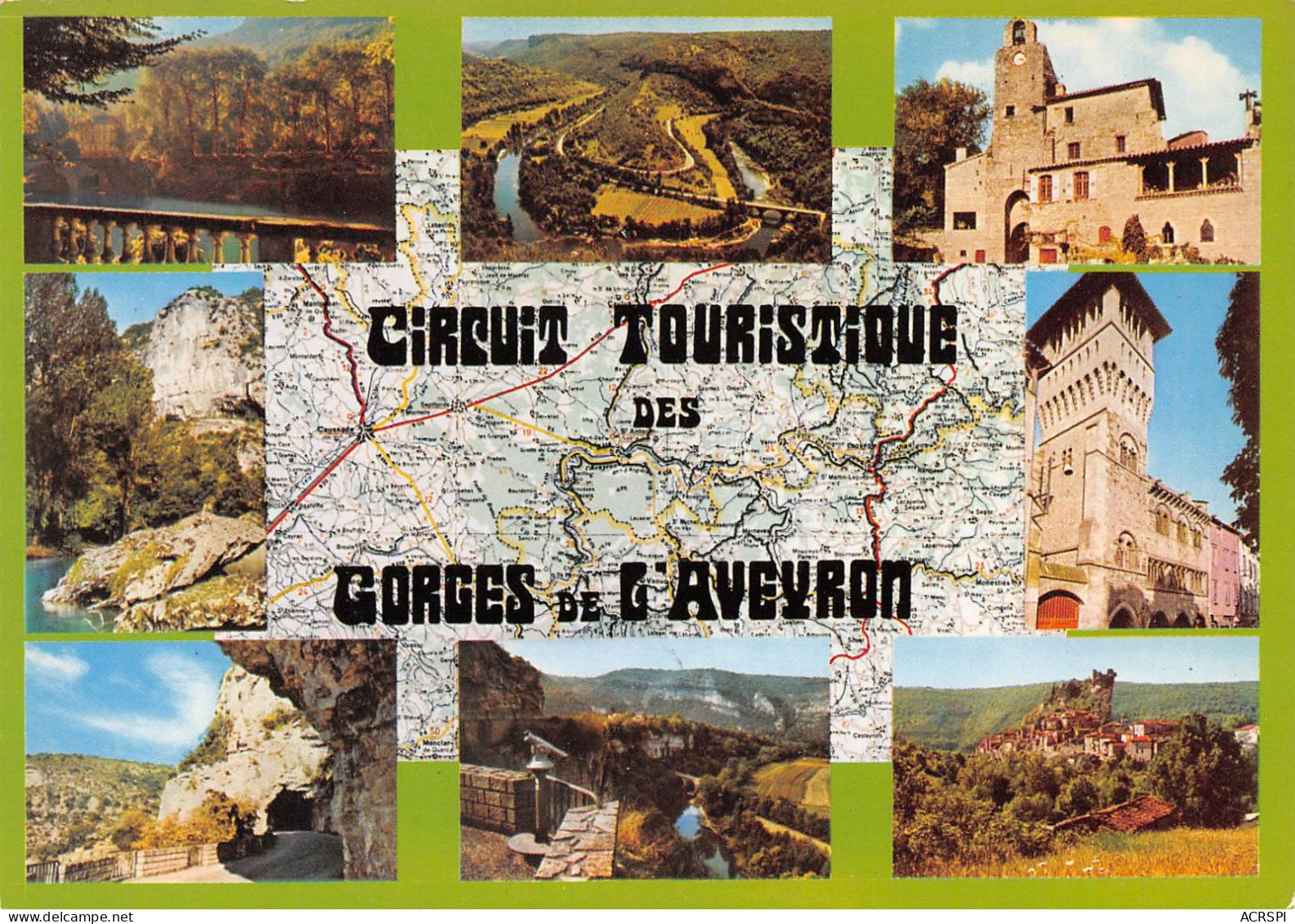 82 Circuit Touristique Des Gorges De L'aveyron   47 (scan Recto Verso)KEVREN0736 - Saint Antonin Noble Val