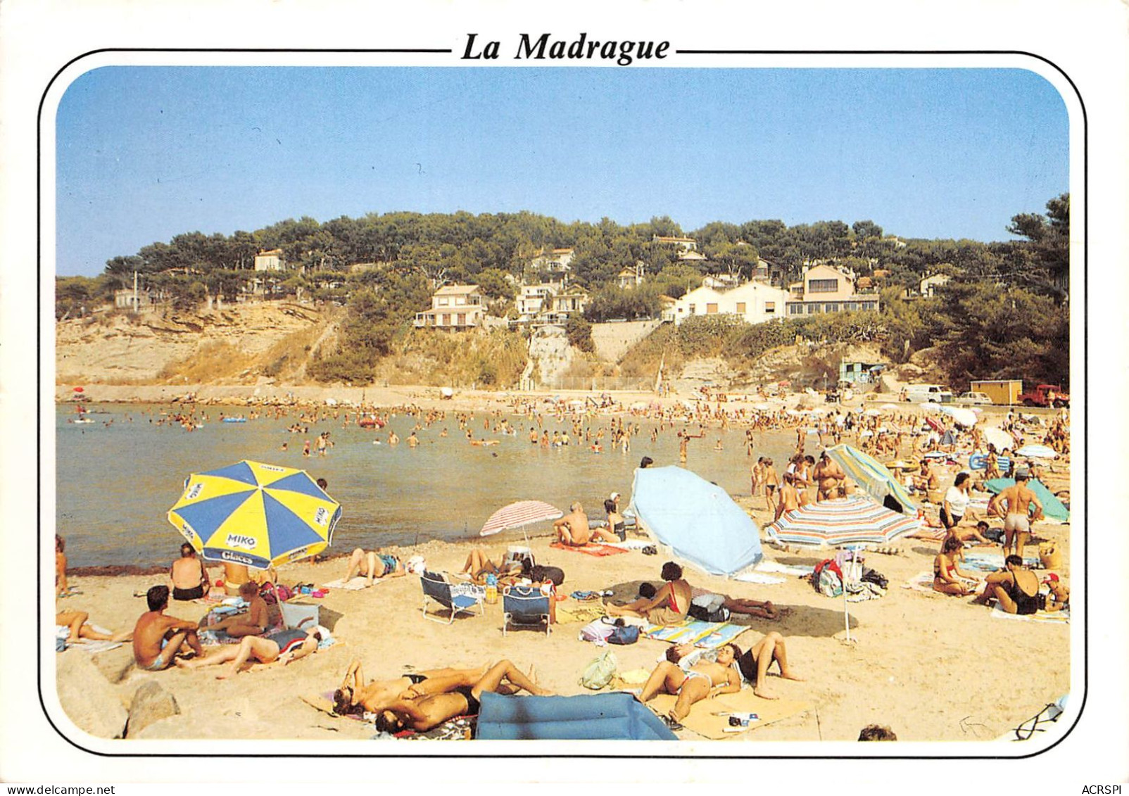 83  SAINT CYR LES LECQUES La Plage De La Madrague  13 (scan Recto Verso)KEVREN0734 - Saint-Cyr-sur-Mer