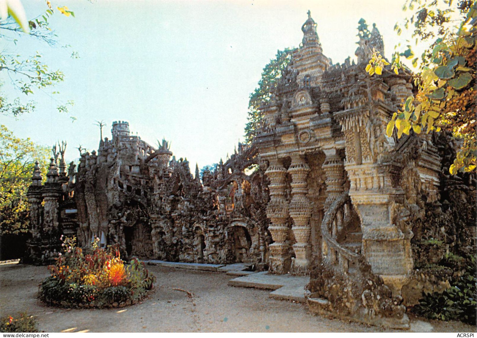 26 HAUTERIVES  Le Palais Idéal Du Facteur Cheval Vue Générale  6 (scan Recto Verso)KEVREN0750 - Hauterives