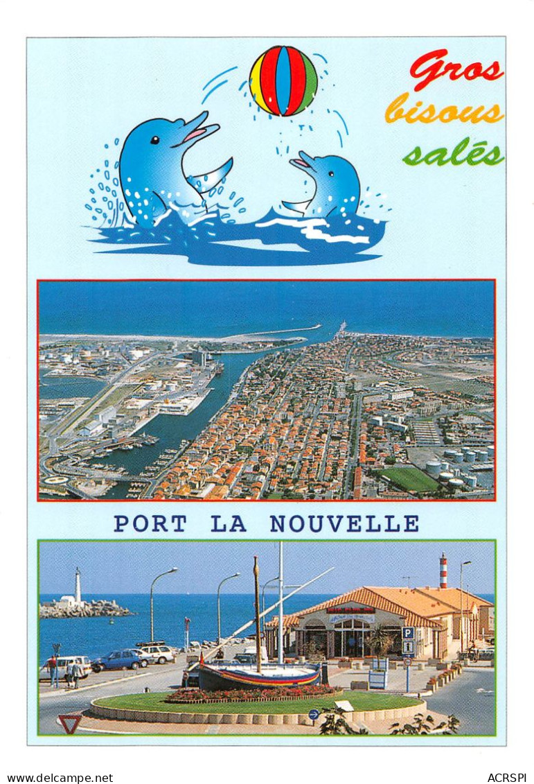 11  PORT LA NOUVELLE  Gros Bisous Salés    10 (scan Recto Verso)KEVREN0748 - Port La Nouvelle