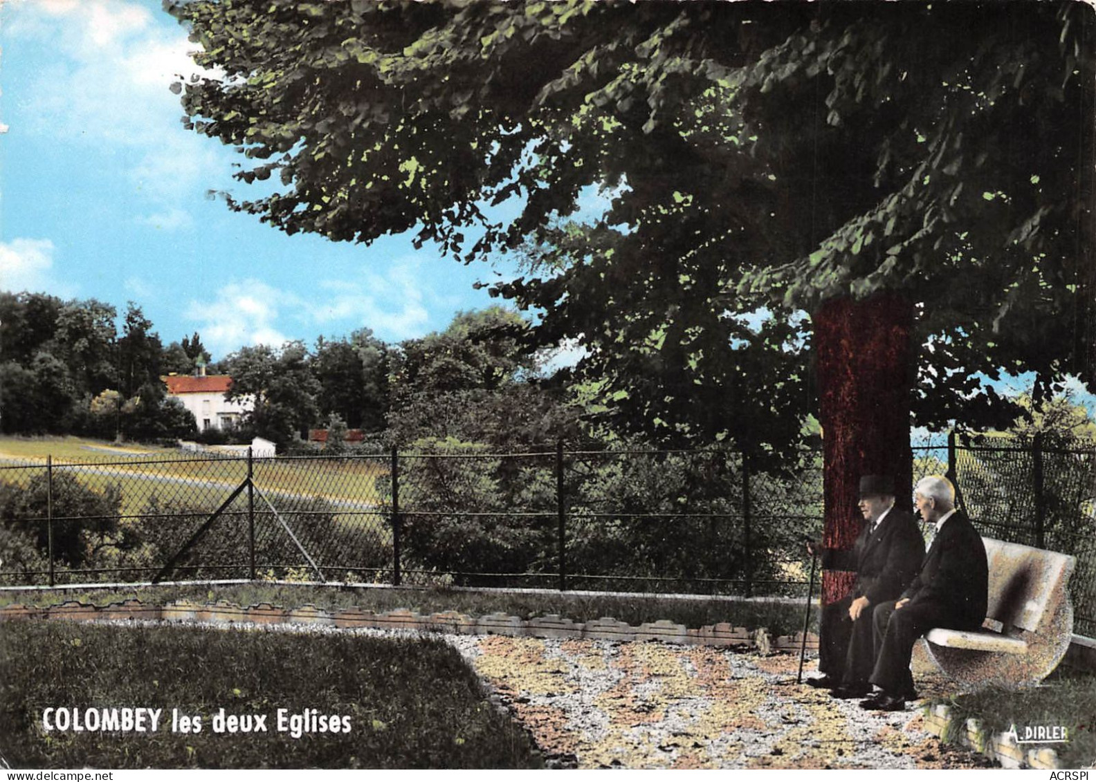 52 COLOMBEY LES DEUX EGLISES  Le Jardin Public   17 (scan Recto Verso)KEVREN0754 - Colombey Les Deux Eglises