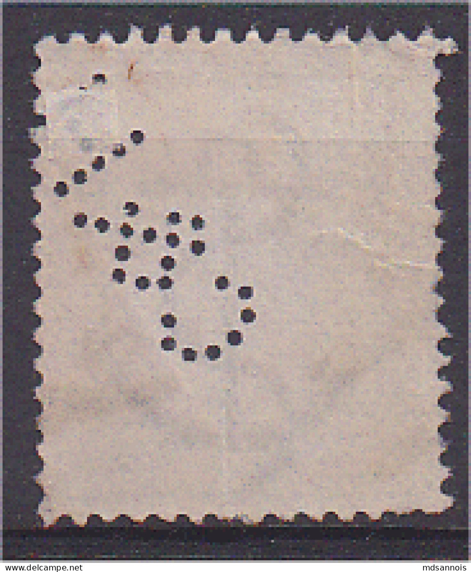 Cap De Bonne Espérance N°51 Perforé  Voir Scan Recto Verso - Cape Of Good Hope (1853-1904)