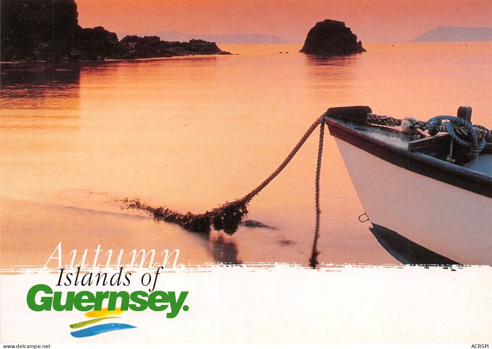 Guernesey. Guernsey Autumn Islands Aurigny, Sercq, Herm, Jéthou, Brecqhou, Burhou 120 (scan Recto Verso)KEVREN0764 - Guernsey