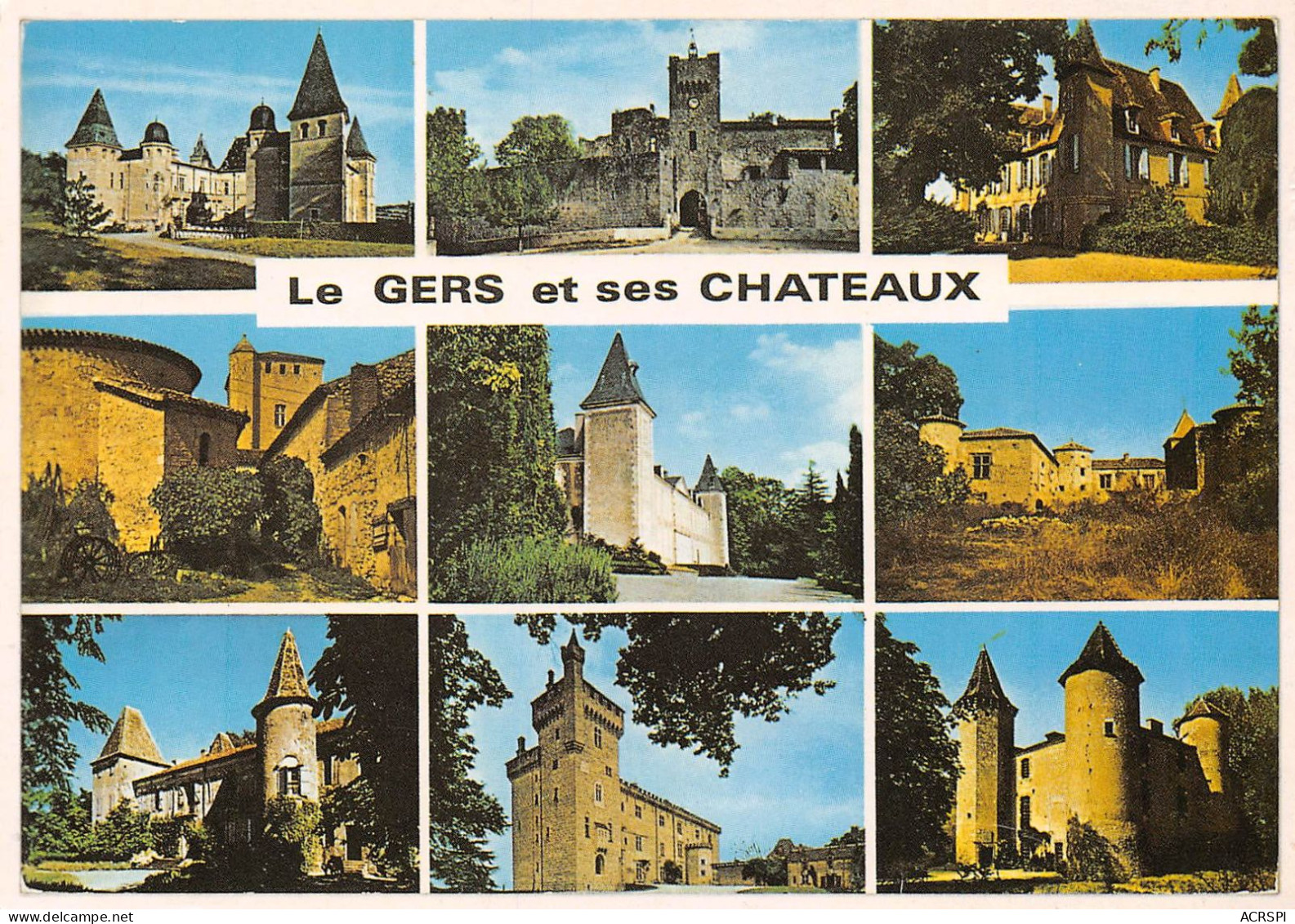 32  Les Chateaux Du Gers  83 (scan Recto Verso)KEVREN0764 - Condom