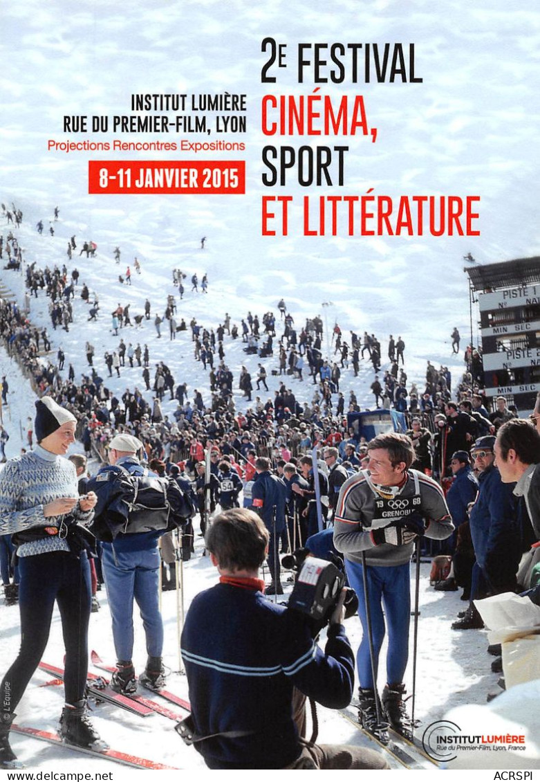 LYON Institut Lumière Rue Du Premier Film JO Jeux Olympiques Grenoble 1968 Jean-Claude Killy Ski  53 / KEVREN0771 - Lyon 8