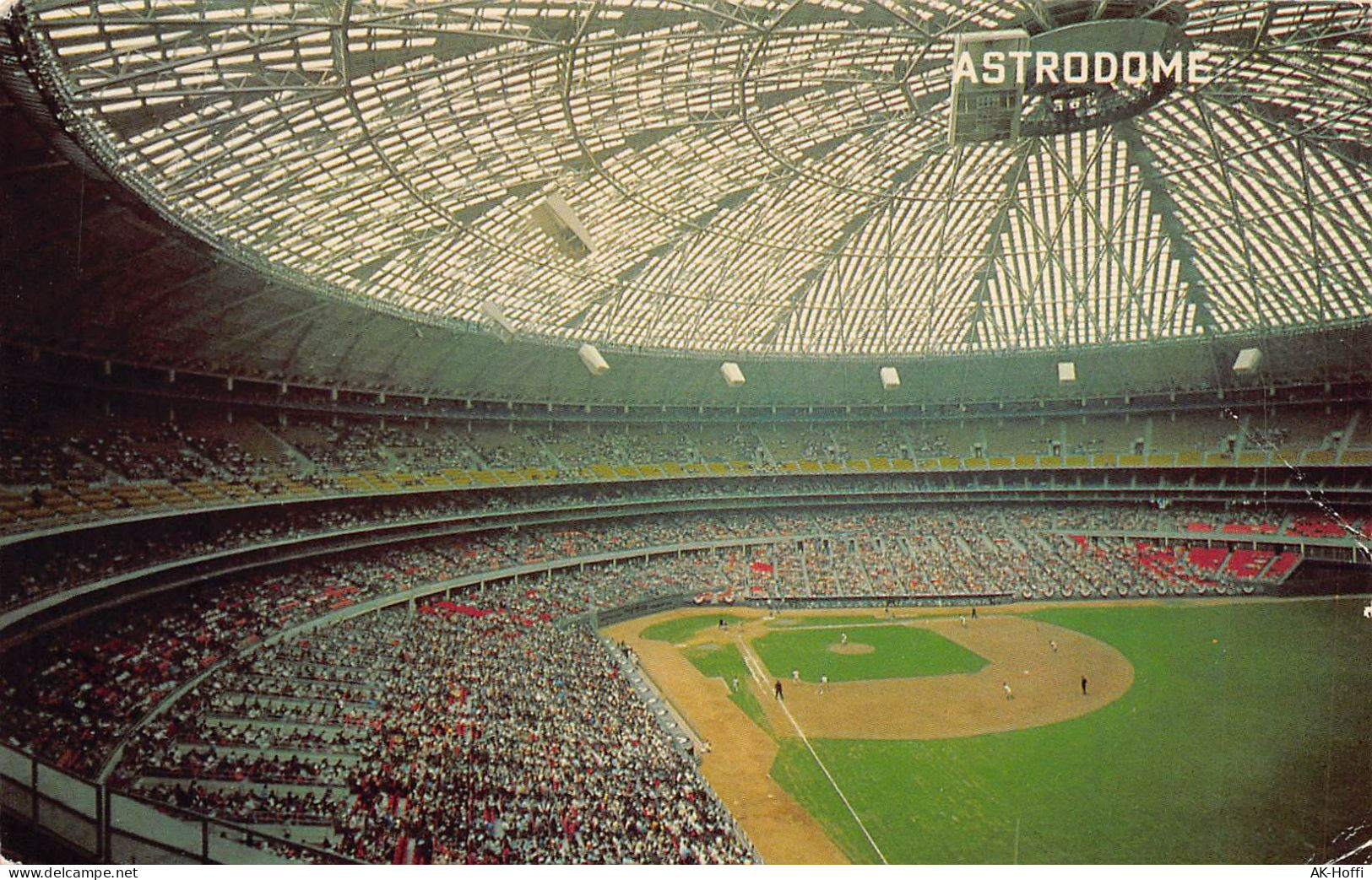 HOUSTON, TEXAS - INTERIOR OF ASTRODOME-HOUSTON - Houston