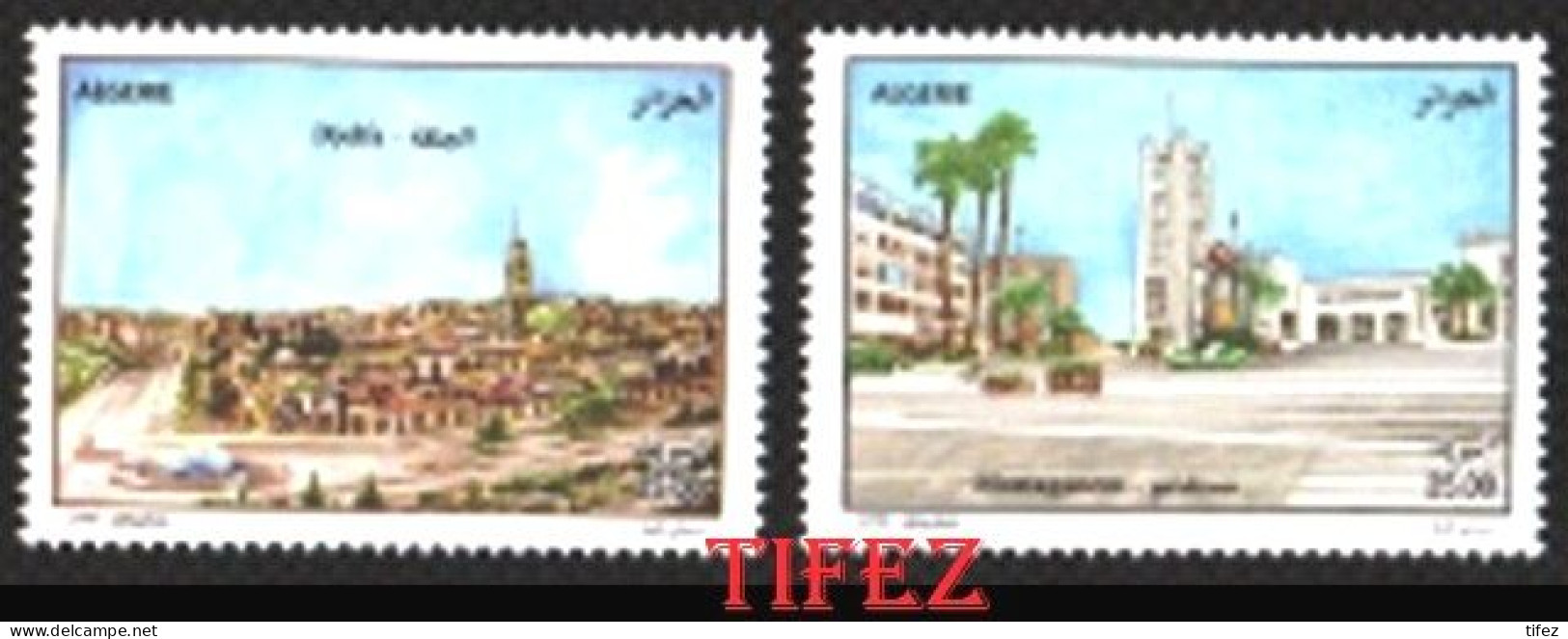 Année 2016-N°1755/1756 Neufs**MNH : Villes : Djejfa - Mostaganem - Algeria (1962-...)