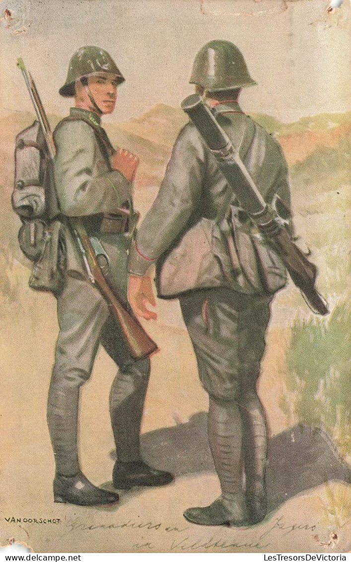 MILITARIA - Grenadiers En Jagers - Carte Postale Ancienne - Autres & Non Classés