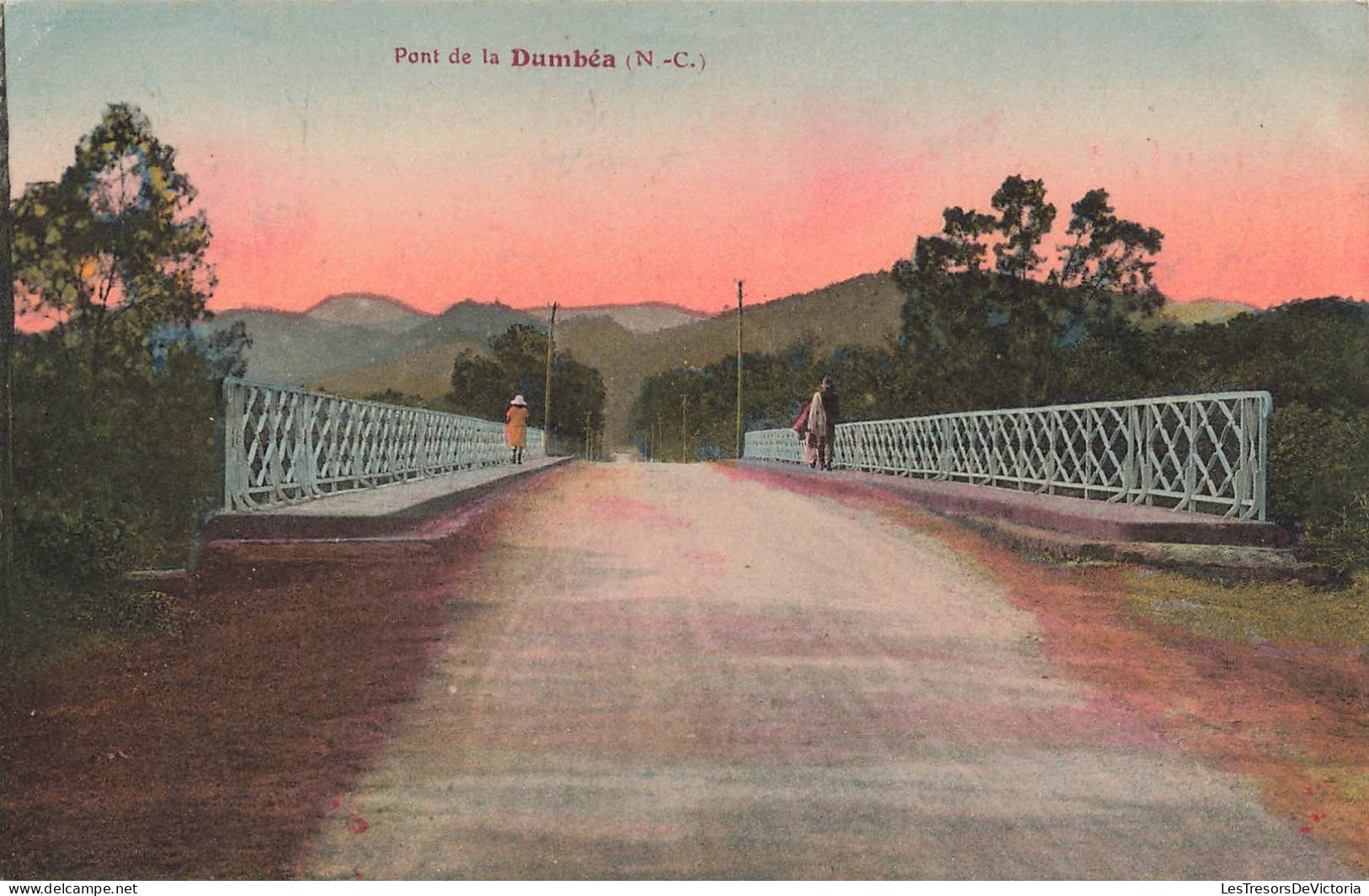 FRANCE - Vue Sur Le Pont De Dumbéa (N C) - Colorisé - Animé - Carte Postale Ancienne - Nouvelle Calédonie