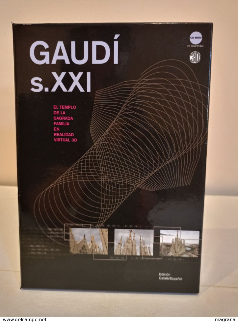 Cd-Rom. PC Compatible. Gaudí S. XXI. El Templo De La Sagrada Familia En Realidad Virtual 3d. 2002 - CD