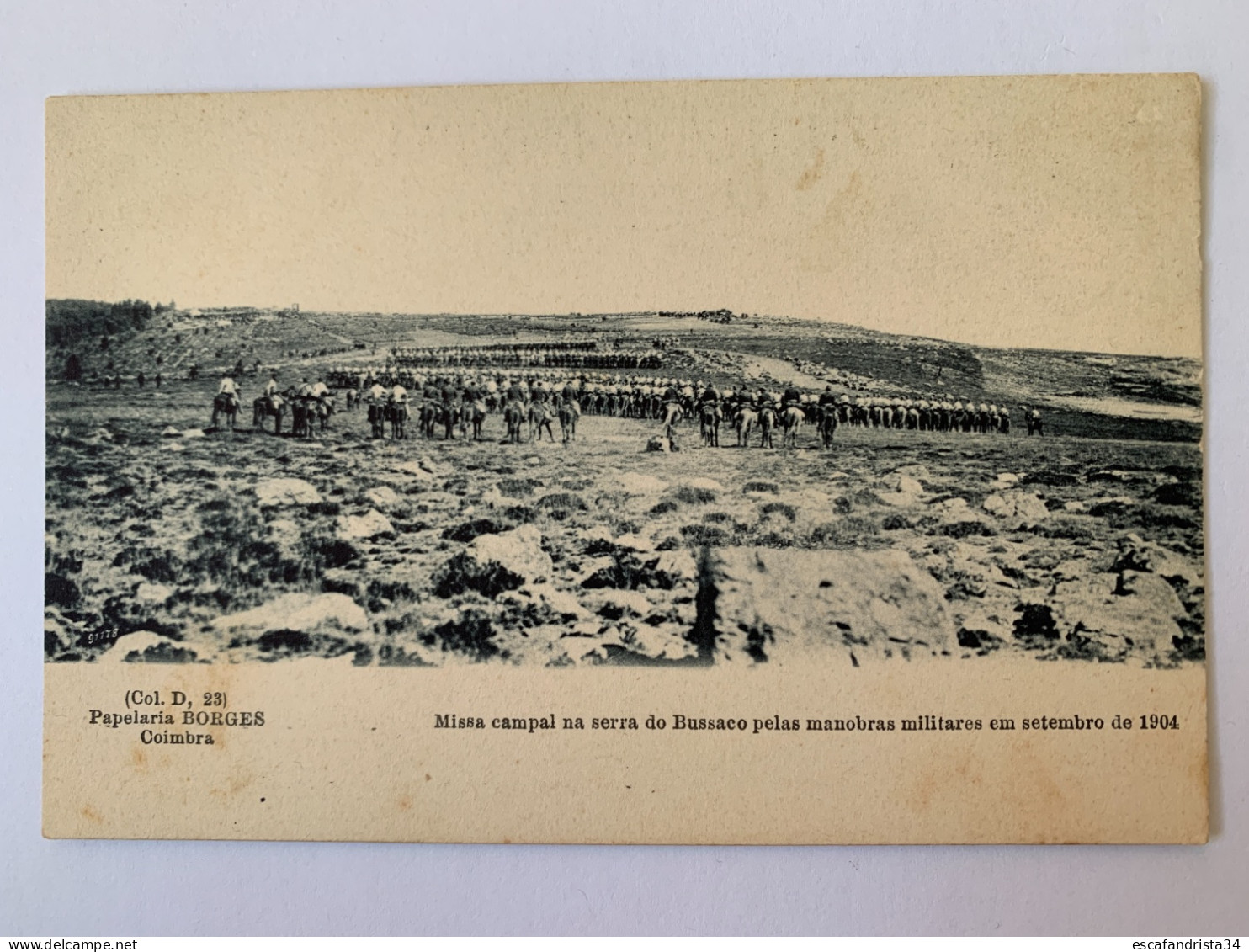 Manobras Militares (1904) - Serra Do Bussaco - Portugal - Coimbra