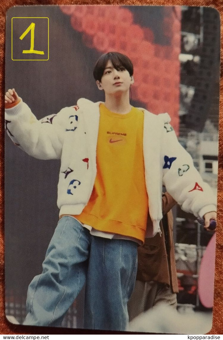 Photocard K POP Au Choix BTS 9th Anniversary Jungkook - Objetos Derivados