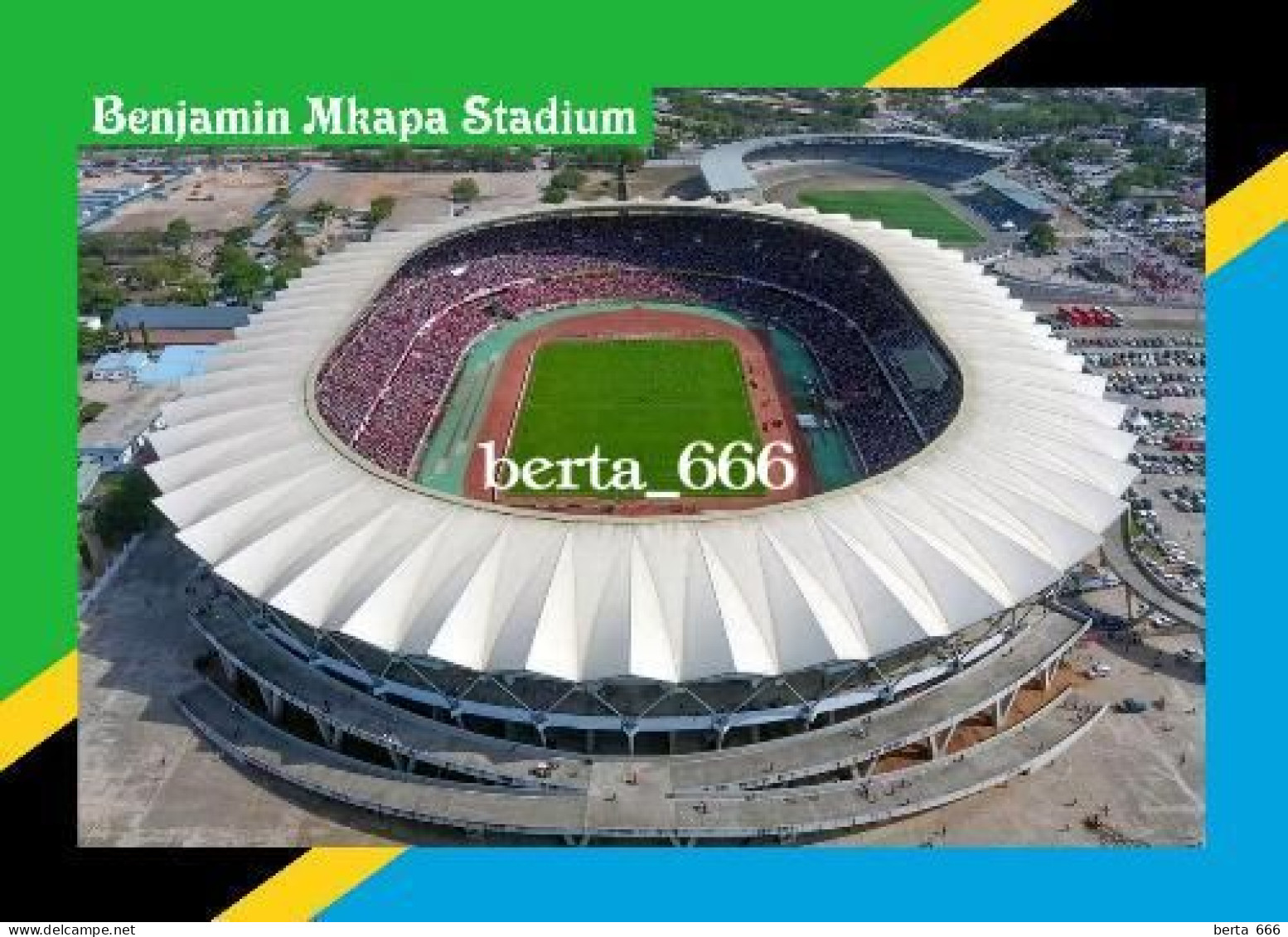 Tanzania Dar Es-Salaam Benjamin Mkapa Football Stadium New Postcard - Tanzanie