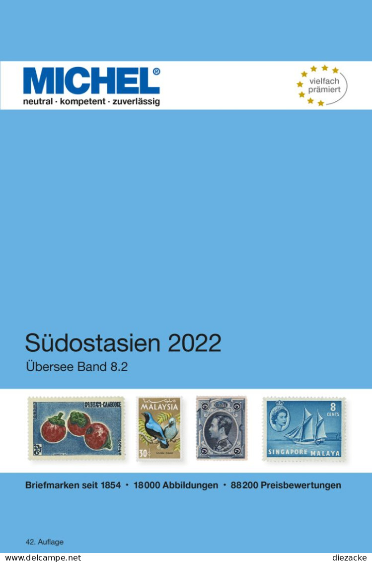 Michel Katalog Südostasien 2022 ÜK 8/2 PORTOFREI Innerhalb Deutschlands! Neu - Sonstige & Ohne Zuordnung