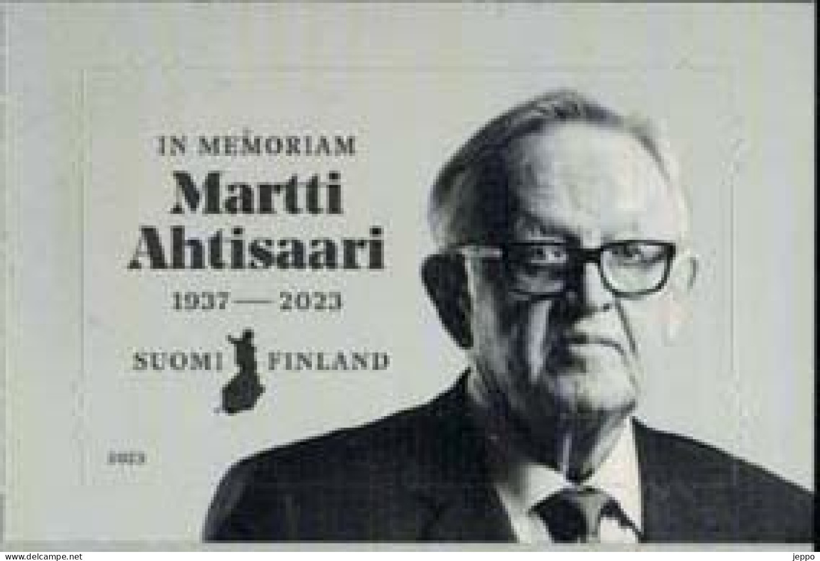 2023 Finland, President Ahtisaari In Memoriam MNH. - Unused Stamps