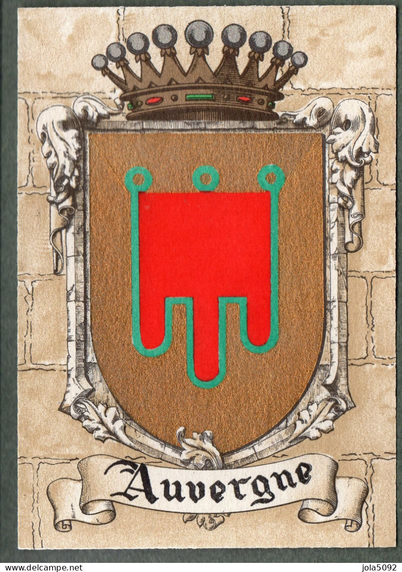 BLASON De L'AUVERGNE - Auvergne