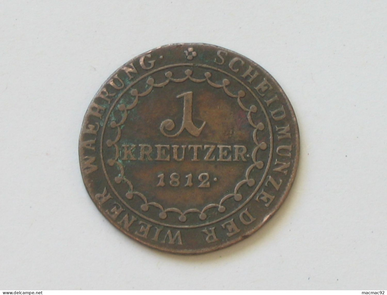 AUTRICHE -1 Kreuzer 1812 B - Francois Ier    **** EN ACHAT IMMEDIAT **** - Oesterreich