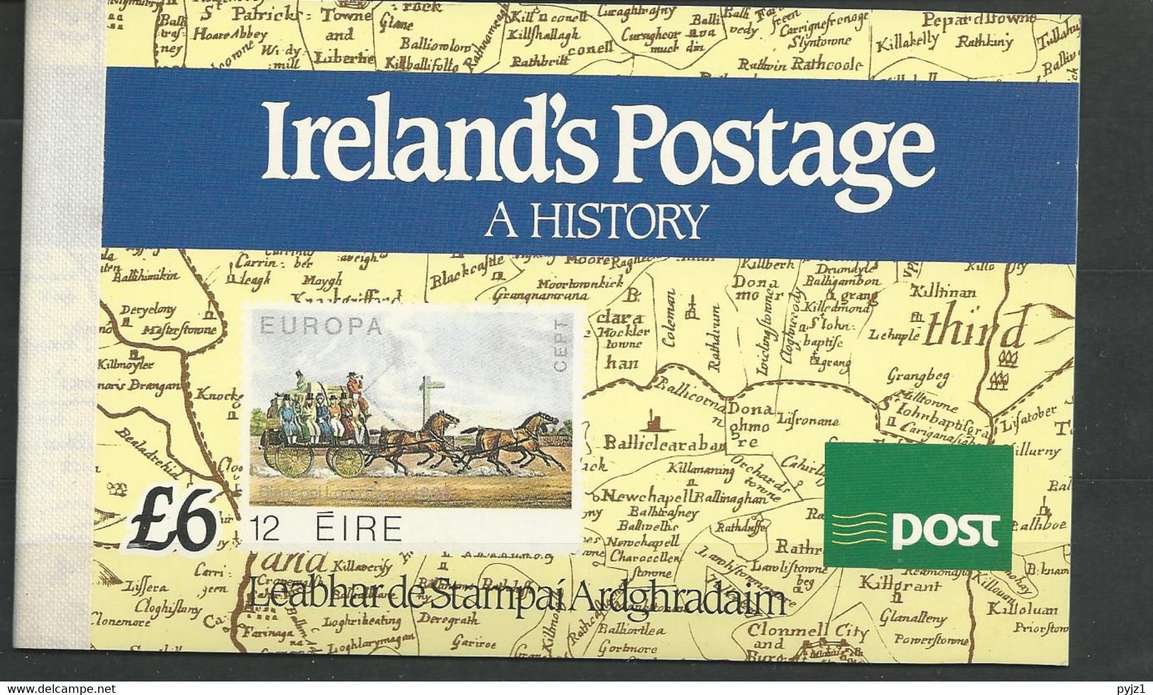 1990 MNH  Ireland, Booklet .postfris** - Markenheftchen