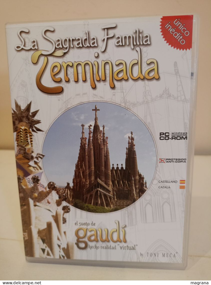 CD-ROM. PC Windows Compatible. La Sagrada Familia Terminada. El Sueño De Gaudí Hecho Realidad "virtual". By Toni Meca. - CD