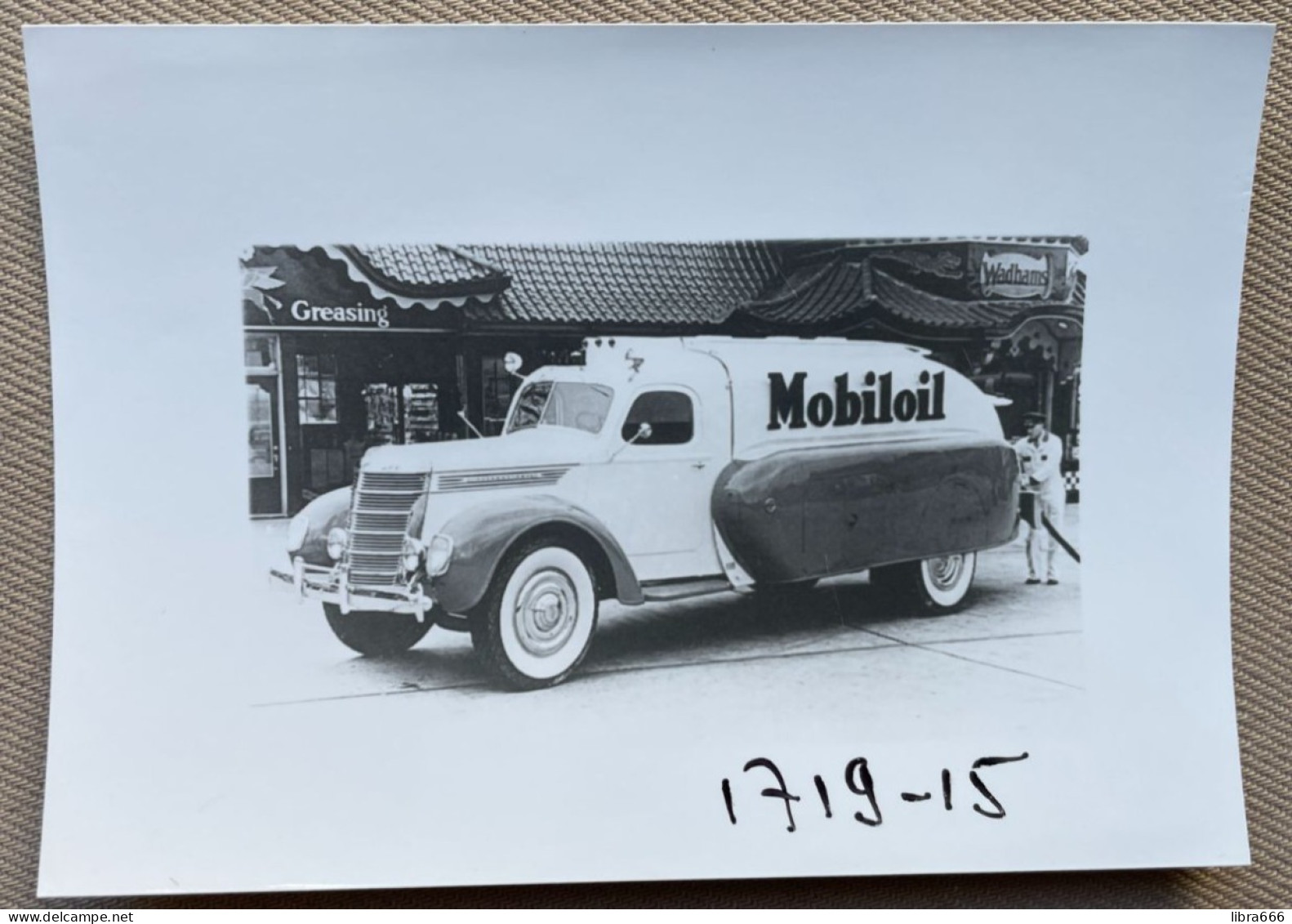 INTERNATIONAL - DR-60 Fuel Truck - 12,5 X 9 Cm. (REPRO PHOTO ! Zie Beschrijving, Voir Description, See Description) ! - Automobili