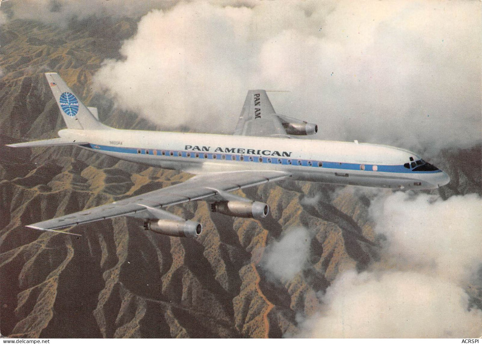 DC-8 DOUGLAS De La PAN American Jets Clippers   N° 156 \KEVREN0774 - 1946-....: Moderne