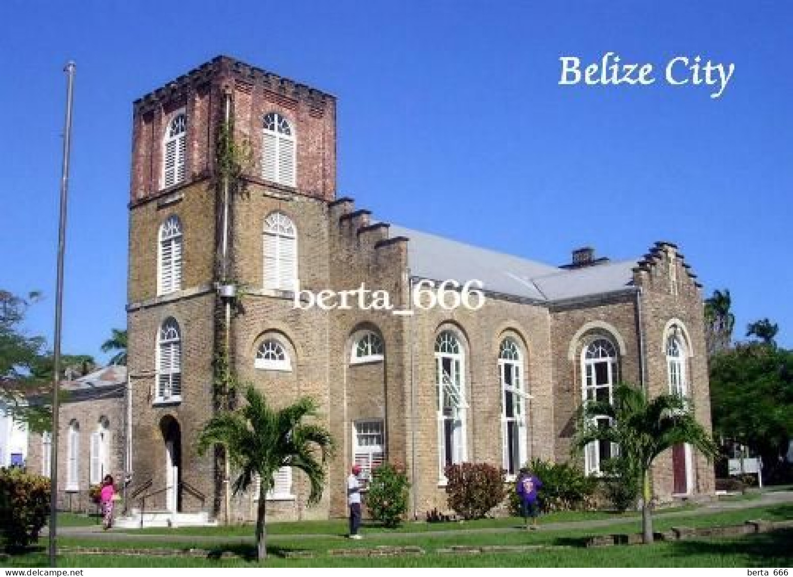 Belize City Cathedral New Postcard - Belize