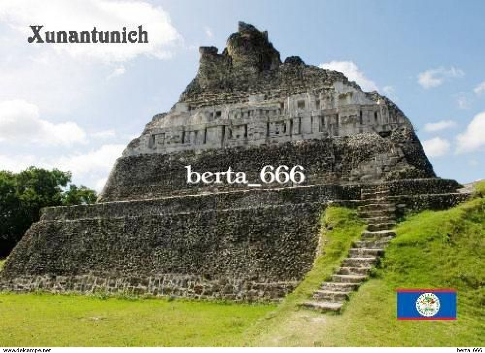 Belize Xunantunich El Castillo New Postcard - Belize