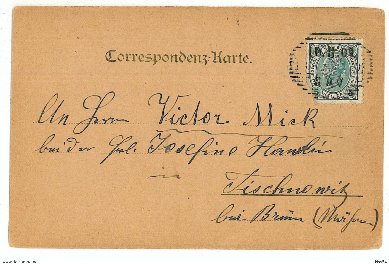 AUS 1 - 6370 VIENNA, Austria - Litho, Market - Old Postcard - Used - 1901 - Wien Mitte