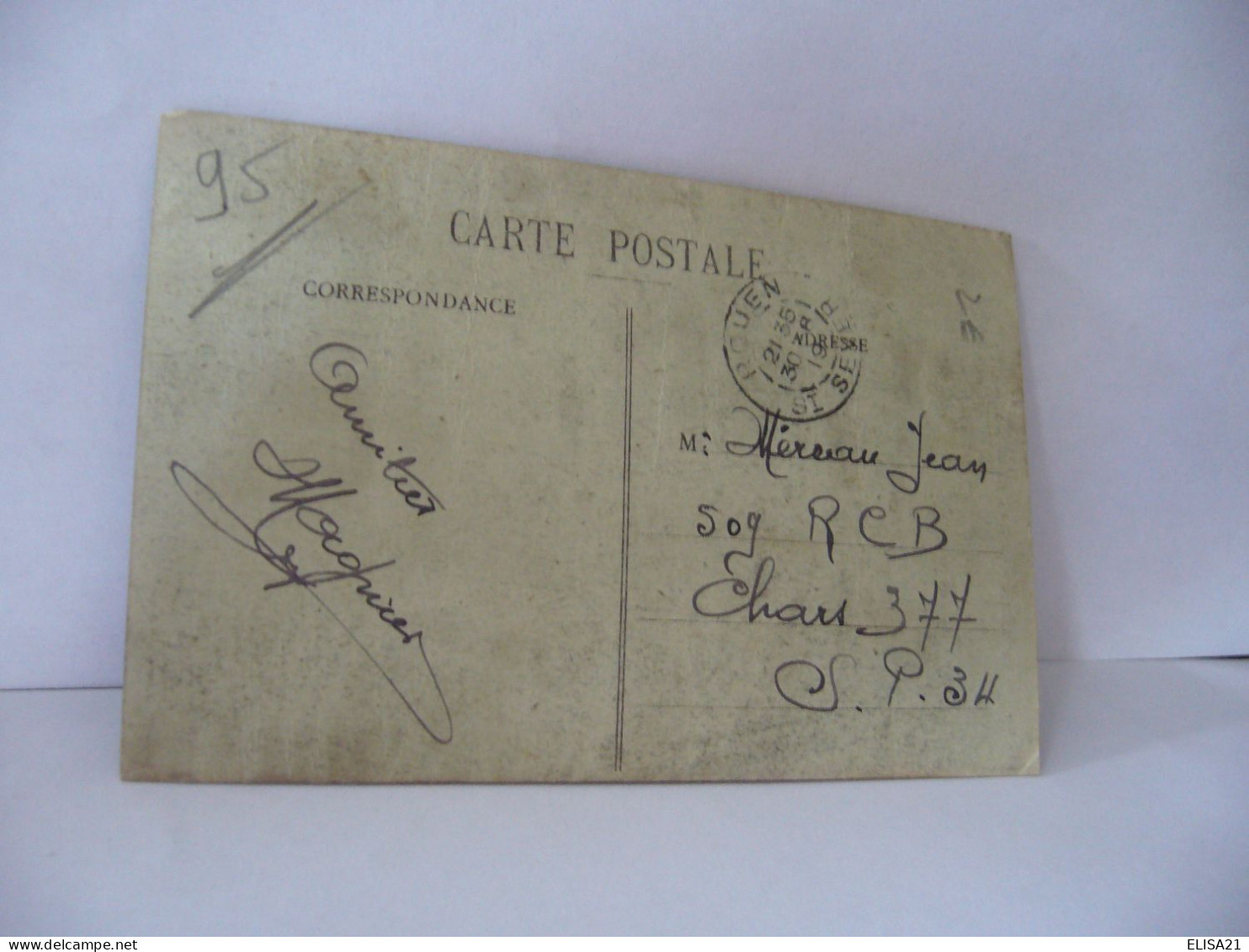 HAUTE ISLE 95 VAL D'OISE PIGEONNIER DE BOILEAU CPA 1919 - Haute-Isle