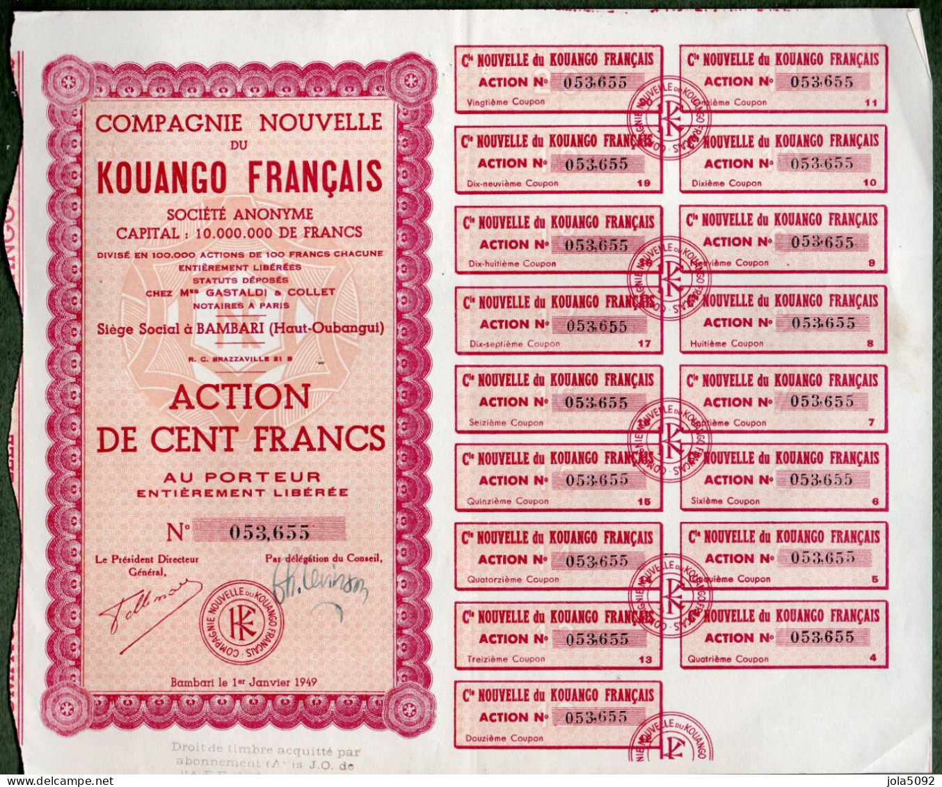 ACTION - KOUANGO Français - Une Action - Africa