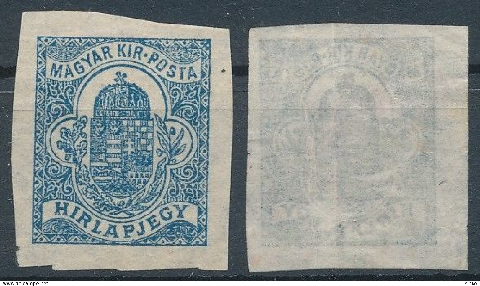 1920/22. Newspaper Stamp - Misprint - Abarten Und Kuriositäten