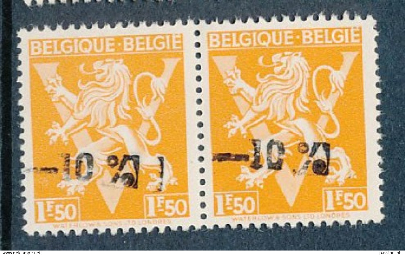 BELGIUM BELGIQUE COB 724 G MNH - 1946 -10 %