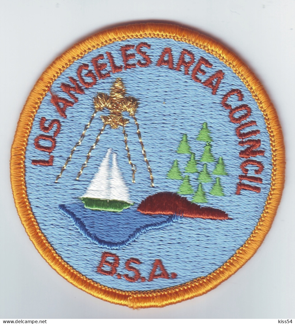 B 32 - 36 USA Scout Badge - Los Angeles Area Council - Movimiento Scout