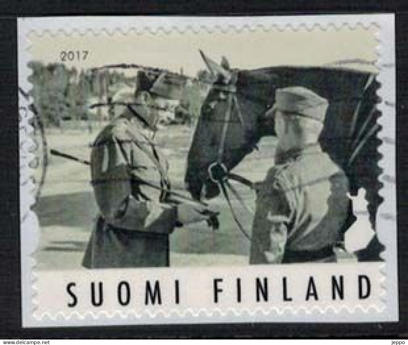 2017 Finland, Field Marshall Mannerheim, Personal Stamp Used. - Gebruikt