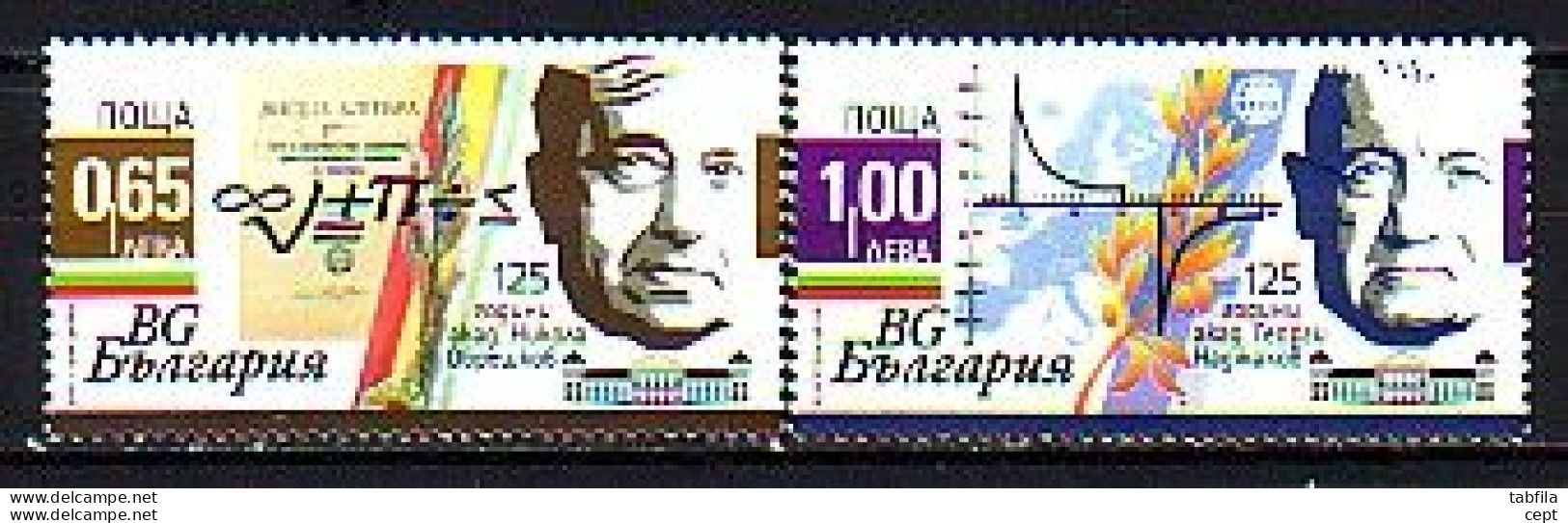 Obreshkov And Nadjakov -   Bulgaria/ Bulgarie 2021  -  Set MNH** - Nuevos