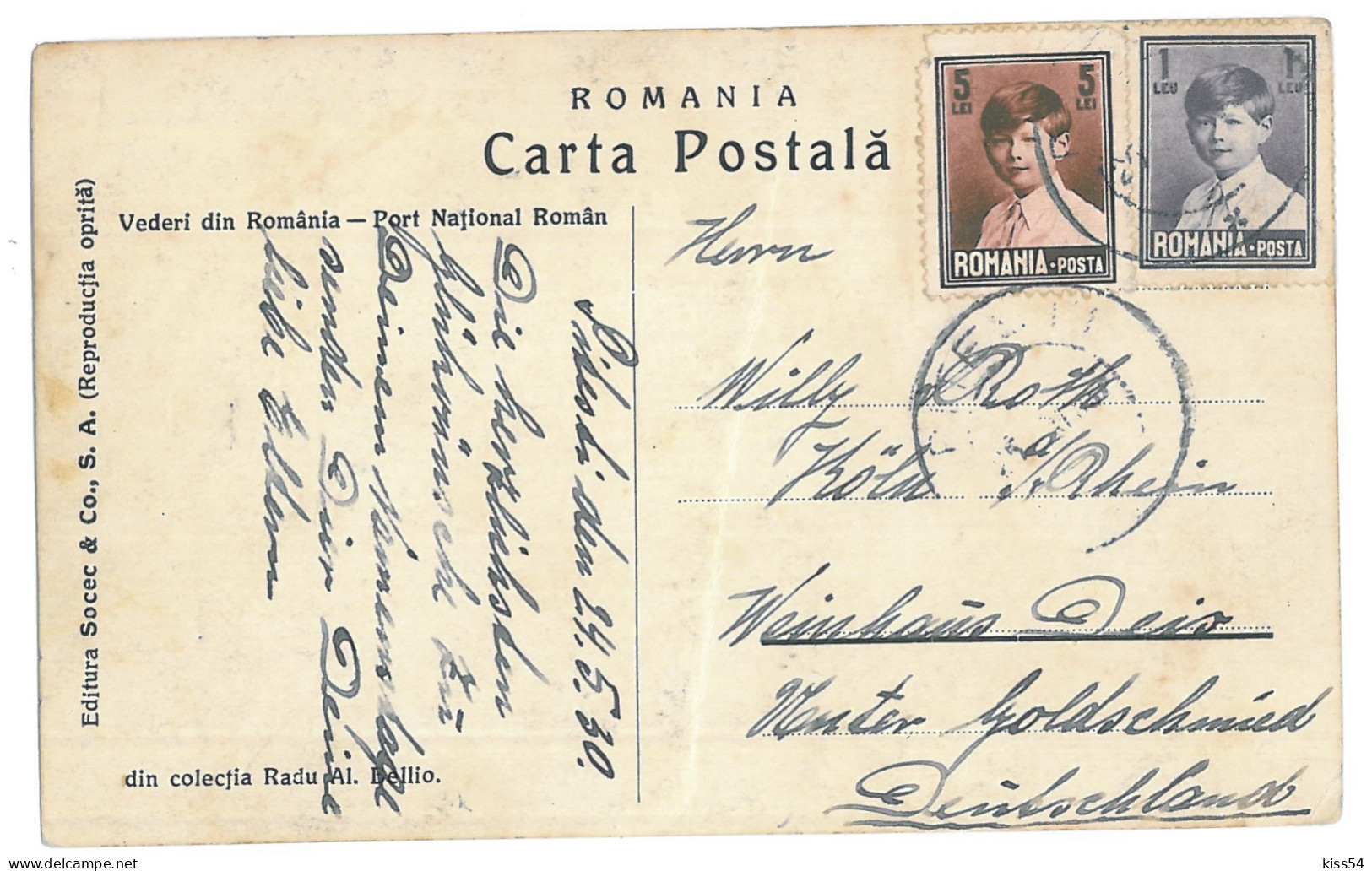 RO 68 - 13703 ETHNICS Women, Romania - Old Postcard - Used - 1930 - Rumänien