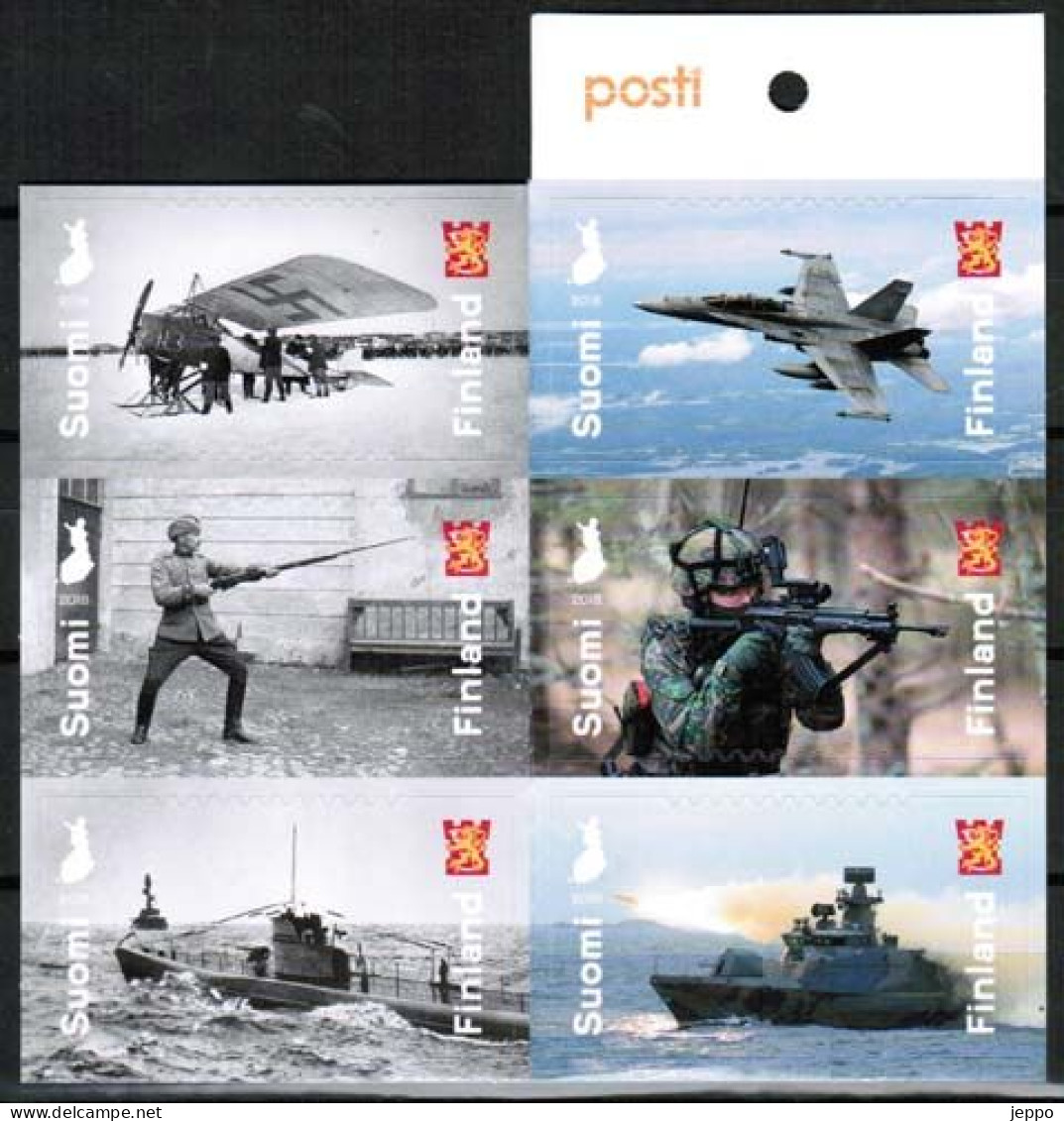 2018 Finland, Finnish Defense MNH. - Carnets