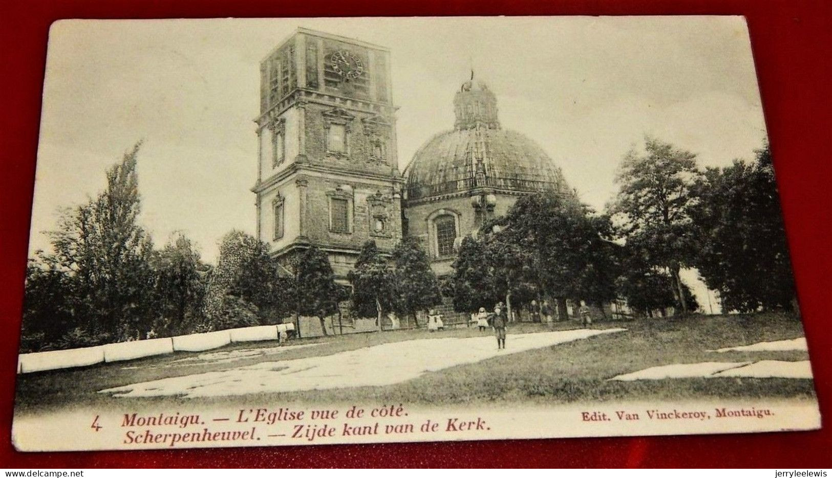 SCHERPENHEUVEL - MONTAIGU -  Zijde Kant Van De Kerk  - L'Eglise Vue De Côté - Scherpenheuvel-Zichem