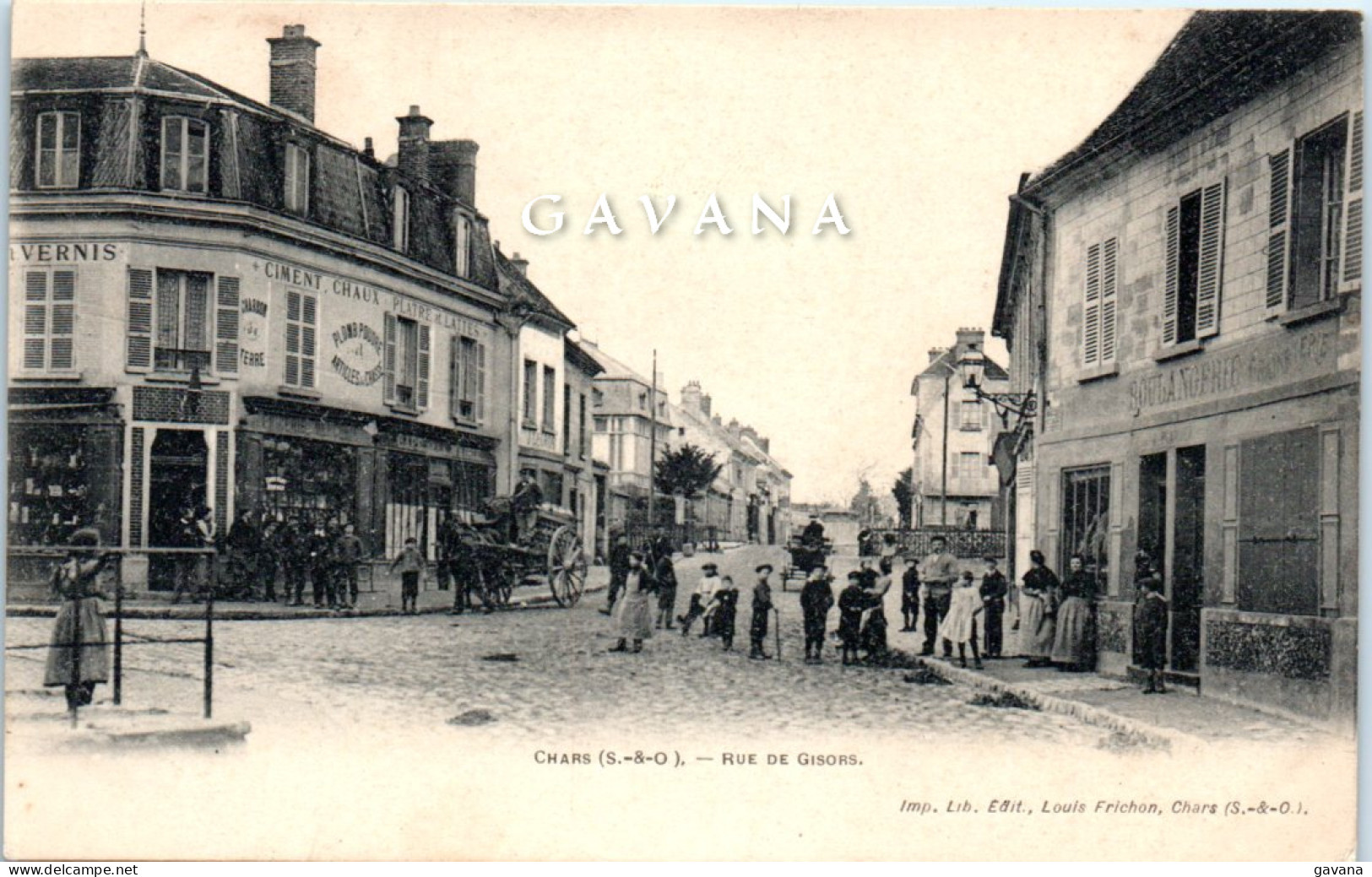 95 CHARS - Rue De Gisors - Chars