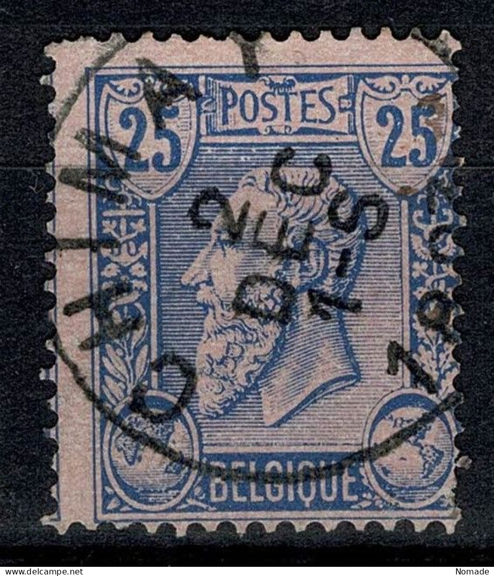 Belgique 1885 COB 48 Belle Oblitération CHIMAY - 1884-1891 Leopold II.