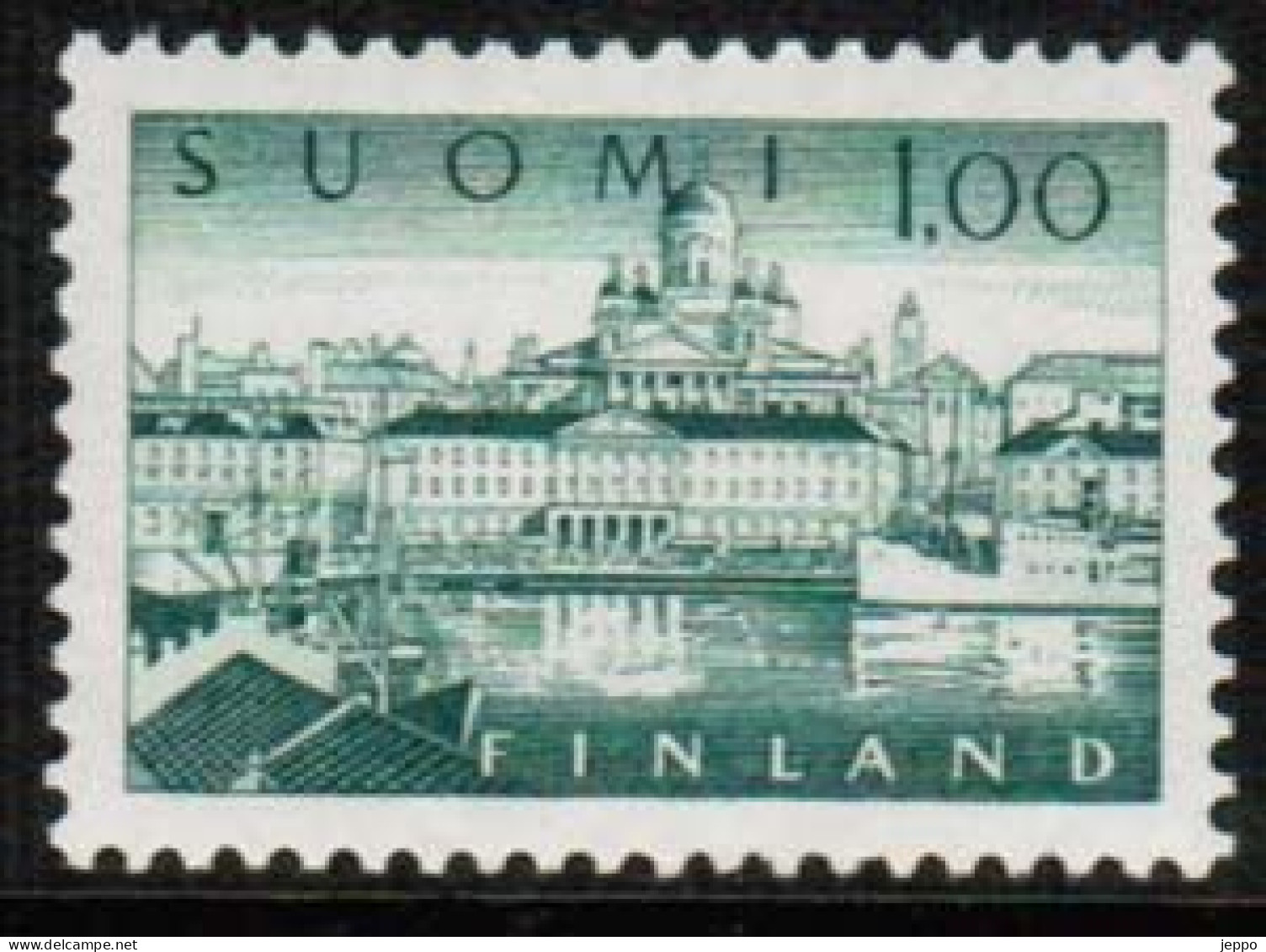 1963 Finland, Helsinki X Te Paper **. - Unused Stamps