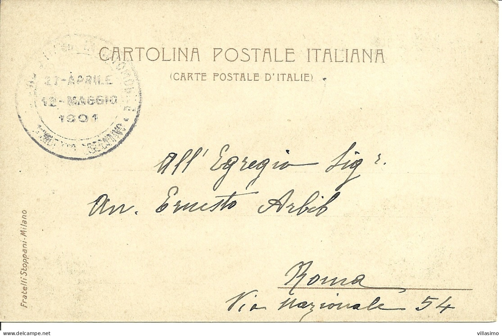 GIRO D'ITALIA IN AUTOMOBILE 1901 - 9° GIORNO - TERNI-PERUGIA - CON ANNULLO DEL COMITATO ESECUTIVO. ILL. BISCARETTI - Sonstige & Ohne Zuordnung