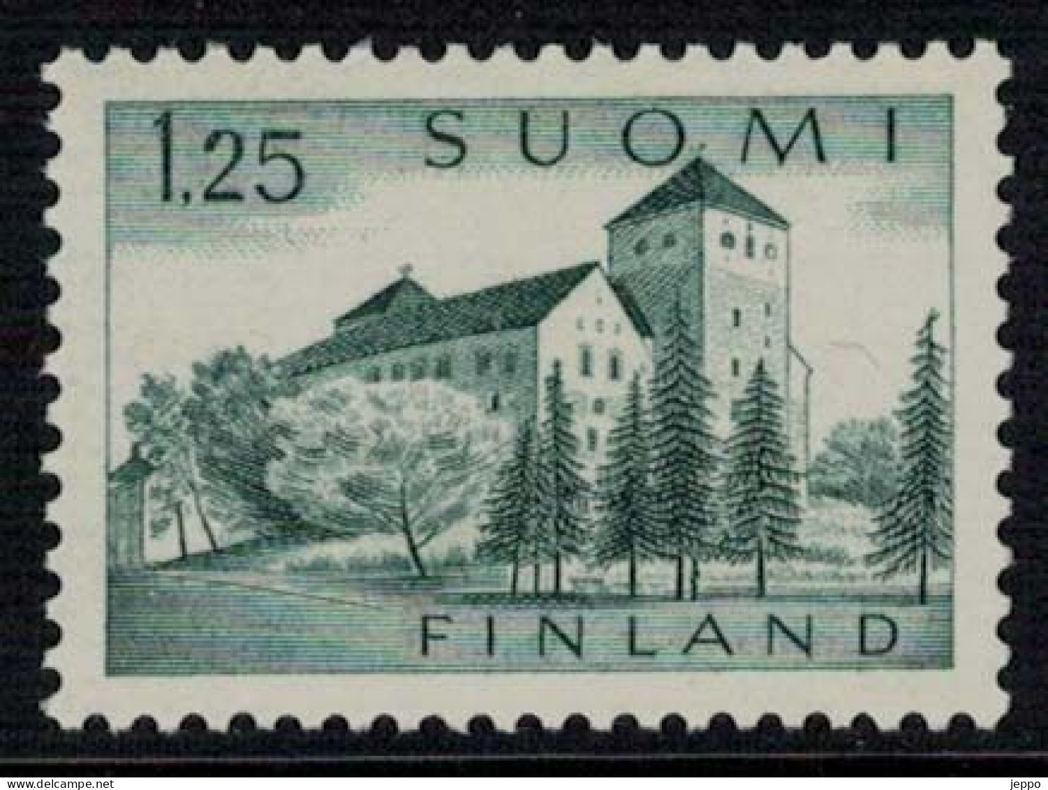 1963 Finland, Turku-Åbo Castle X Te Paper **. - Nuovi