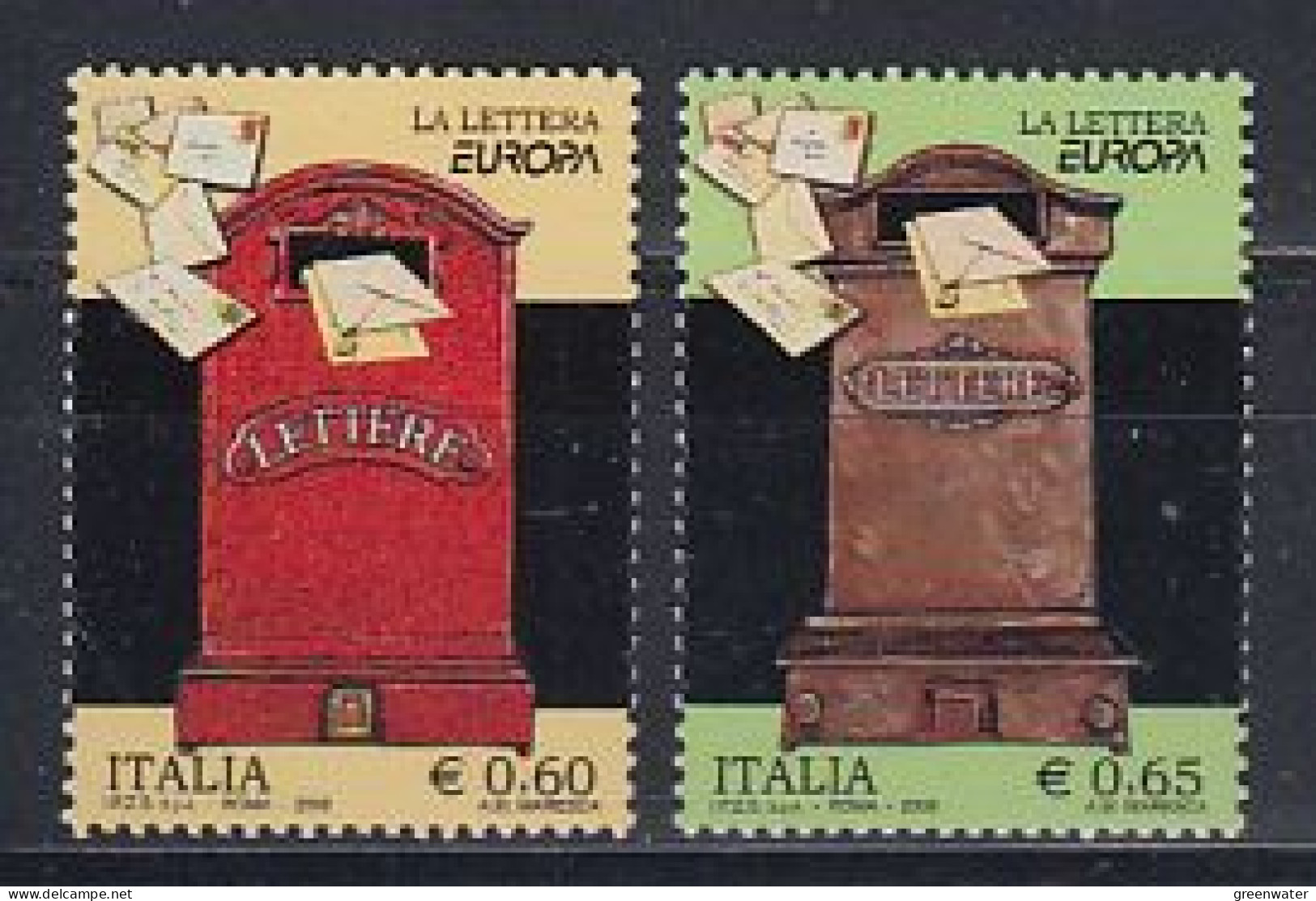 Europa Cept 2008 Italy 2v ** Mnh (59460B) - 2008