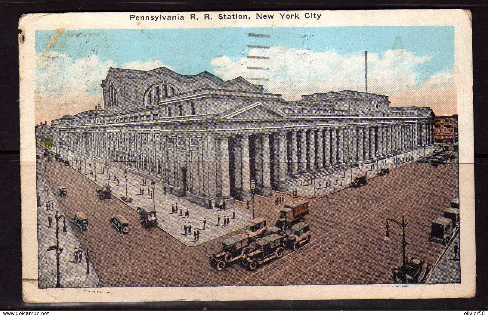 New-York  City - Pennsylvania R. R. Station - Taxe - Transportmiddelen